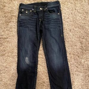 True religion “Rickey” dark blue jeans size 32 length 32